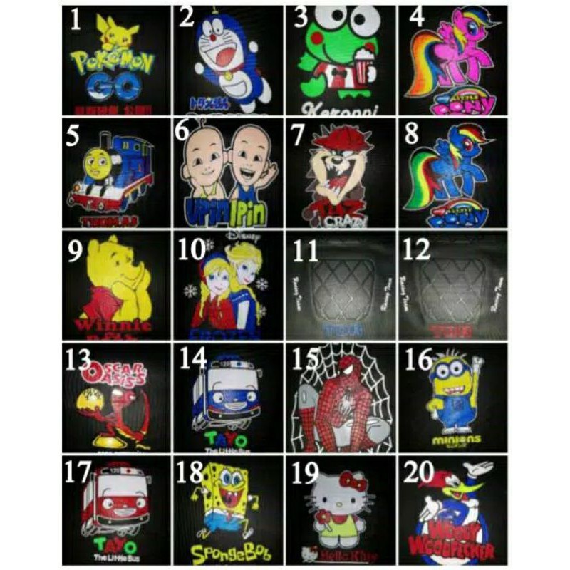 Promo Boncengan Motor Anak Motif (2in1 Bisa Matic &amp; Manual) Best seller