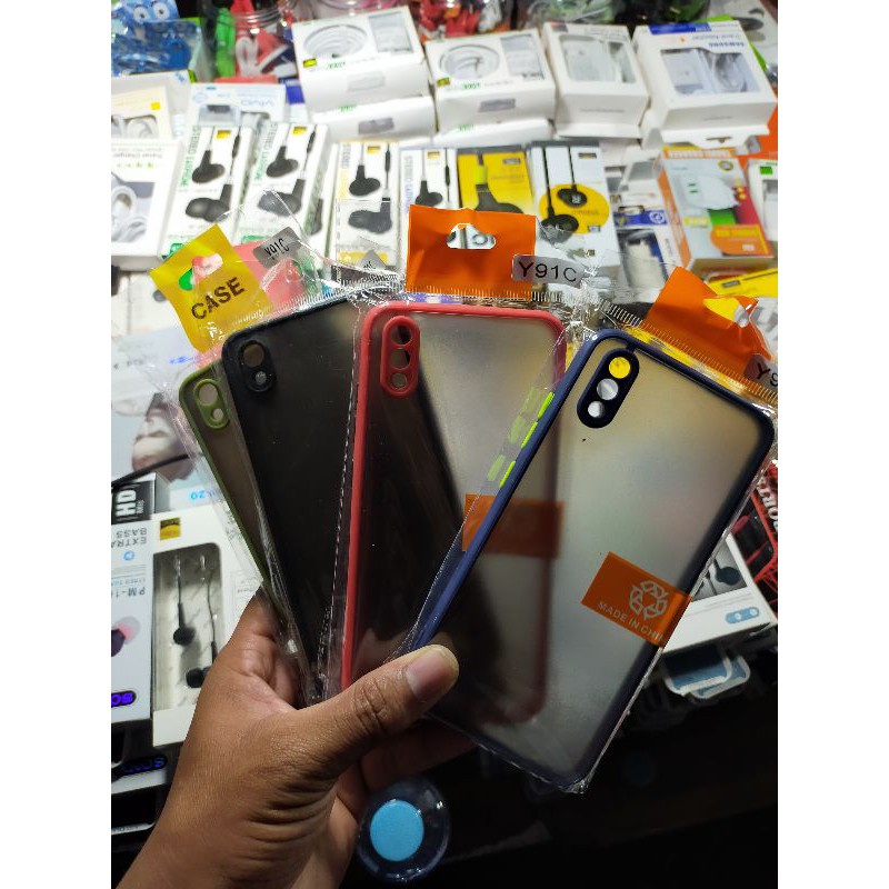 Silikon Aero vivo Y91C - softcase terbaru