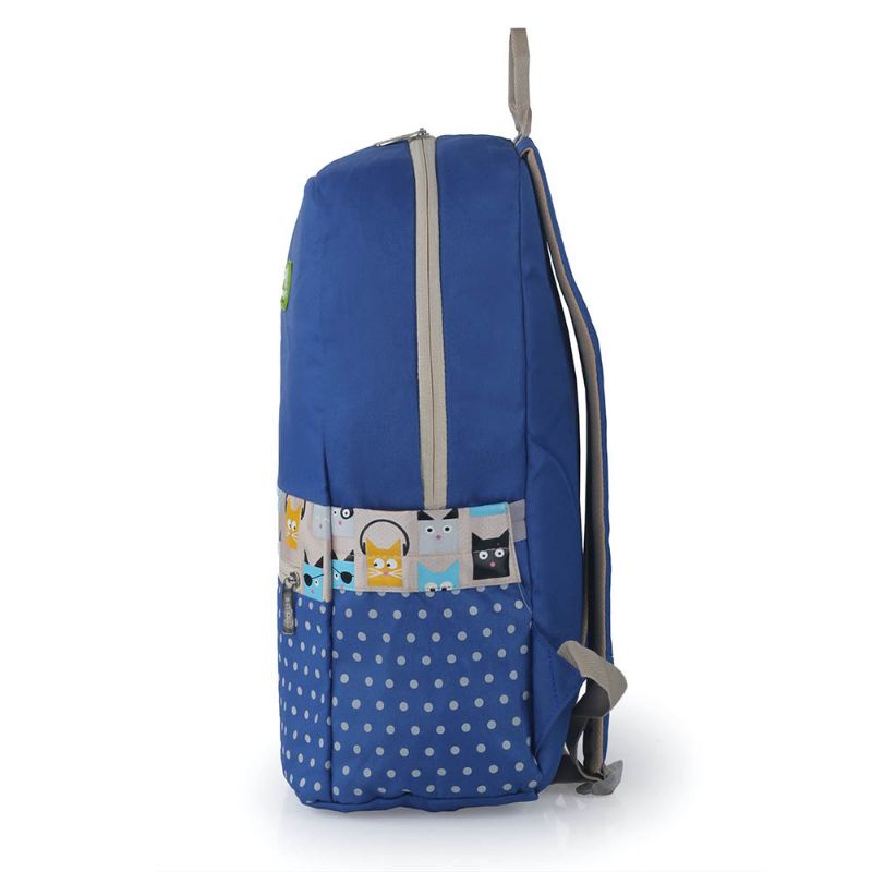 Tas Backpack Wanita Terbaru Biru | Tas Ransel Cewek | Tas Sekolah Kekinian Keren Original