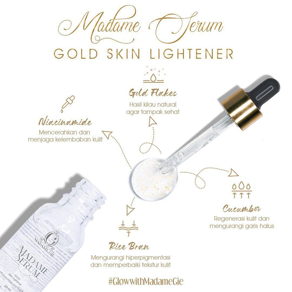 Madame Gie Serum Gold Skin Lightener