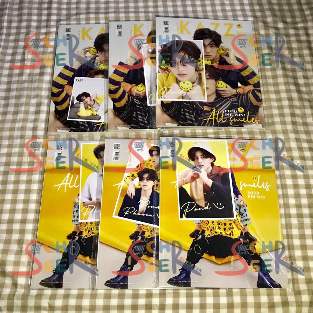 [READY STOCK] KAZZ MAGAZINE ISSUE 179 - PONDPHUWIN