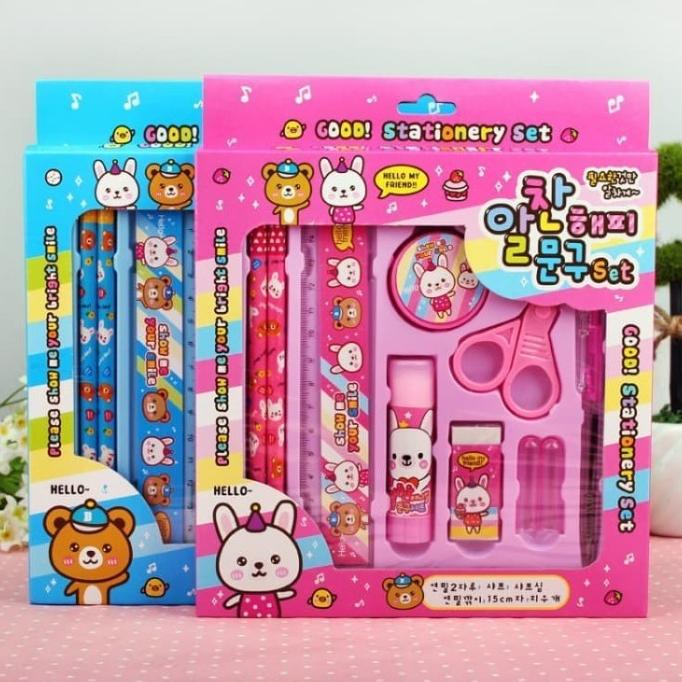 

Alat tulis set karakter 10in1 - Stationery Set - Alat Tulis Sekolah