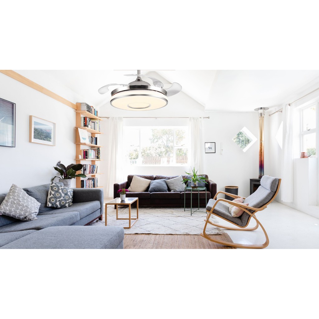 LAMPU KIPAS ANGIN GANTUNG PLAFON LOTUS 4030 - KIPAS LAMPU 42 INCH - KIPAS ANGIN LAMPU HIAS 4030