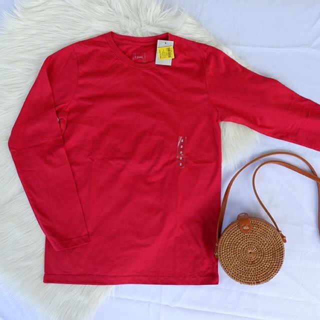 kaos tzone panjang polos