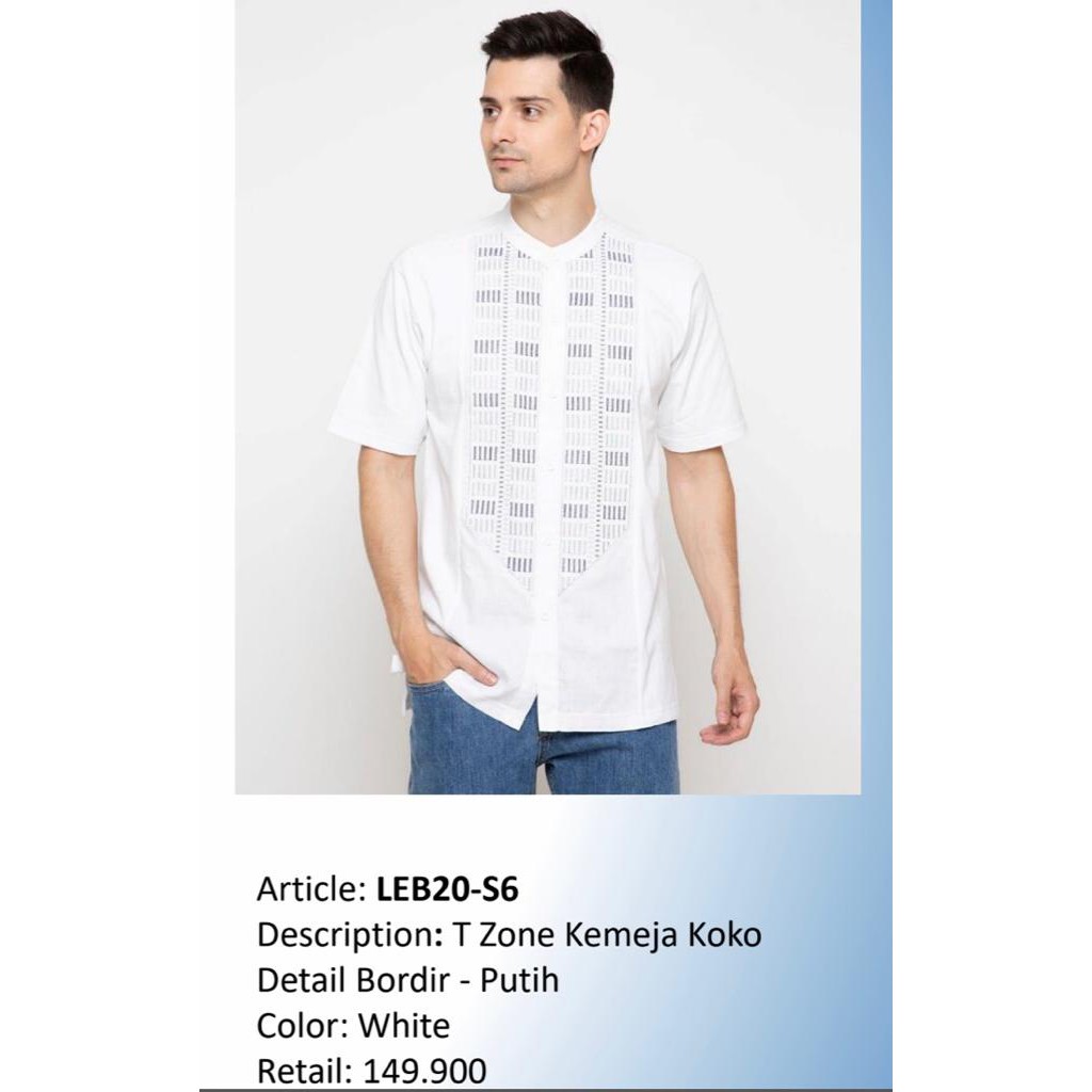 Baju Koko T-Zone Original Matahari