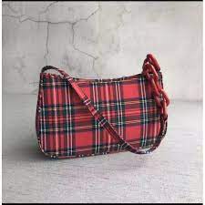 shoulder bag burberey flanel