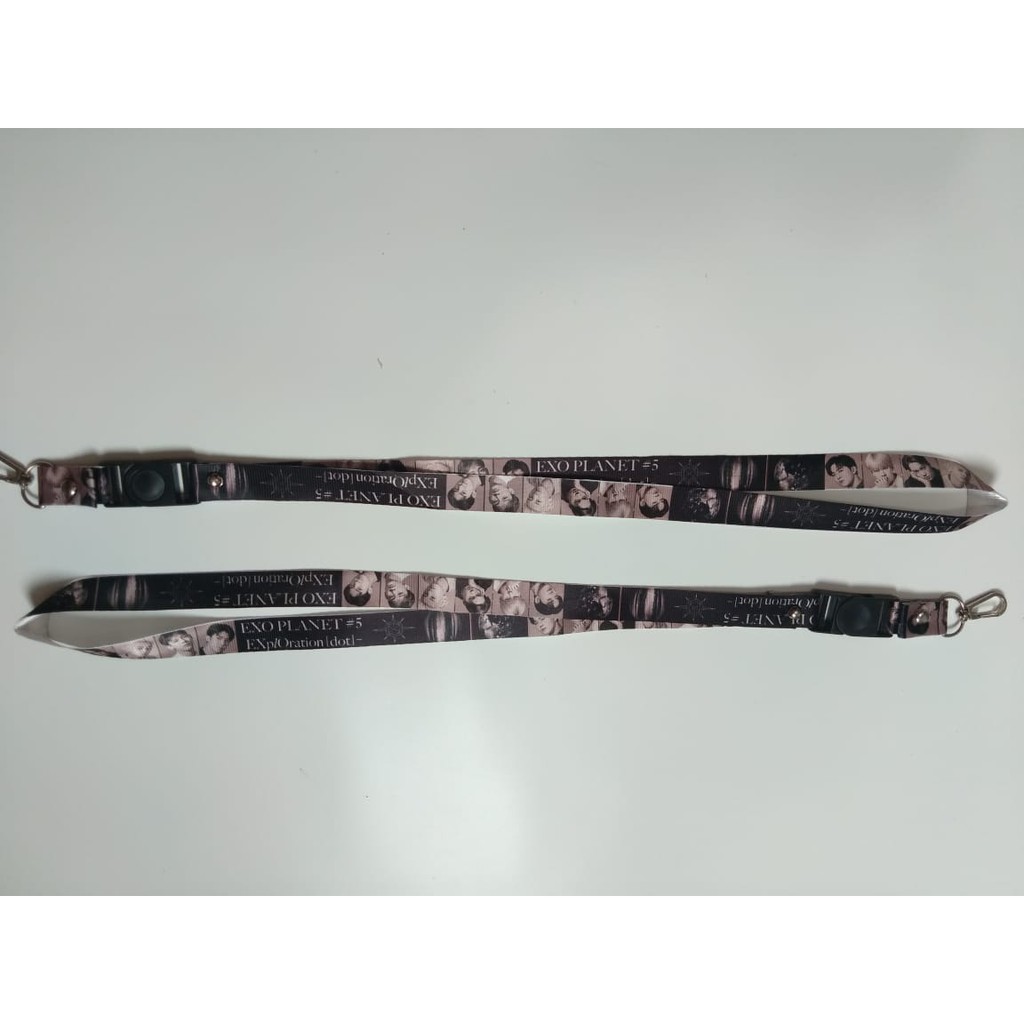 Lanyard exo planet gantungan kunci kpop lanyard exo aksesories keychand exo