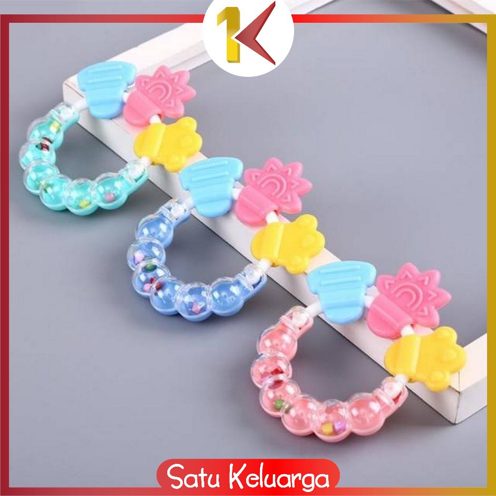 SK-M71 Mainan Rattle Genggam Kerincingan Bayi / Gigitan Bayi / Empeng Teether Bayi Baby Toys Image 9