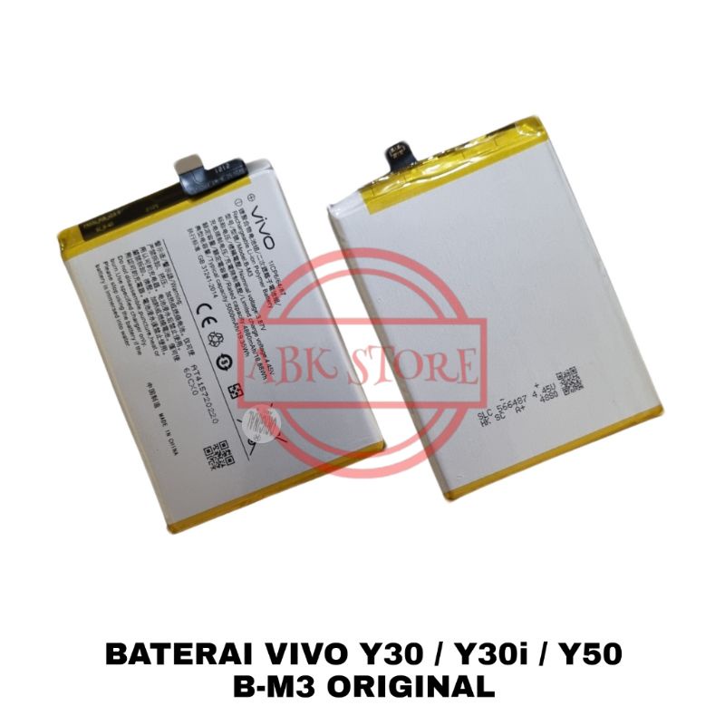 BATRE BATERAI BATTERY VIVO Y30 / Y30i / Y50 B-M3 ORIGINAL