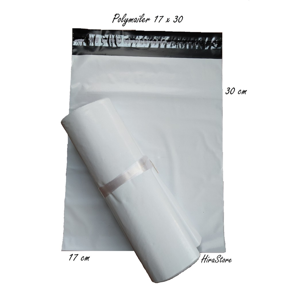 Plastik Polymailer 17x30 isi 100 pcs plastik amplop Plastik Polymailer 17x30 isi 100 pcs plastik amplop