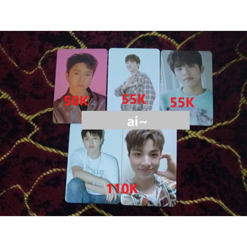 Photocard (PC) Treasure Jeongwoo & Junghwan: Chapter 1, Ktown Chapter 2, Full Album