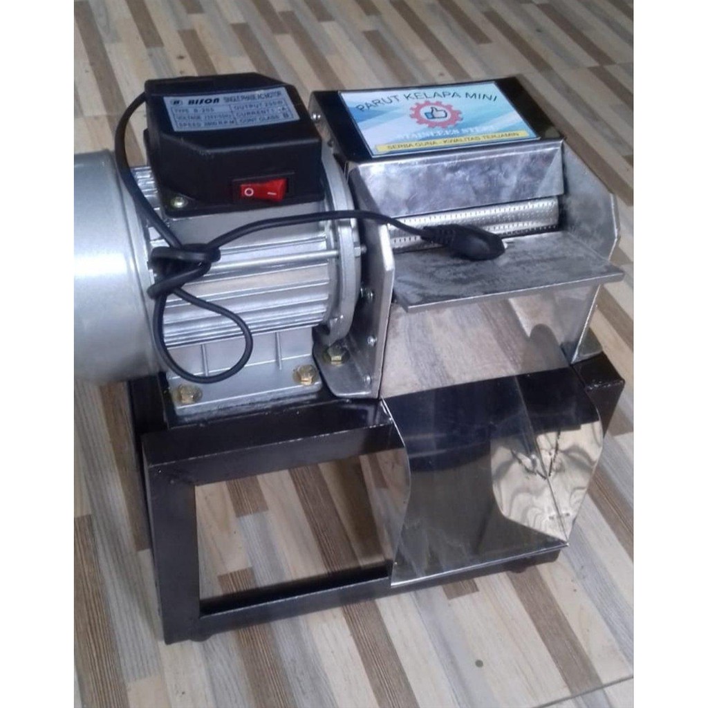 Mesin Parut Kelapa Parutan Kelapa Jumbo Kaki 4 Corong Mata Pisau 12cm Murah