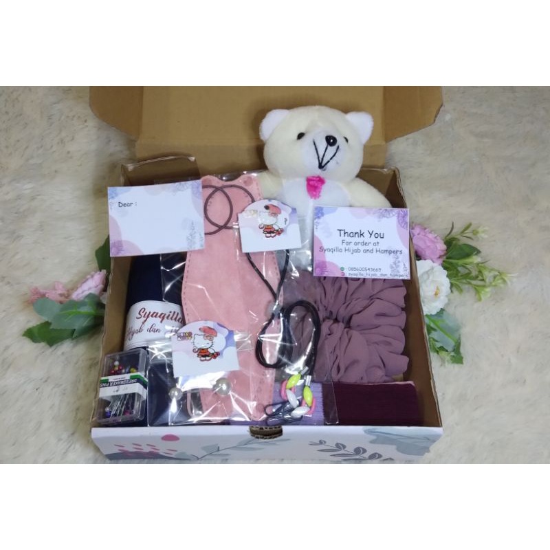 

Hampers//Gift Box Cantik//Hampers Hijab