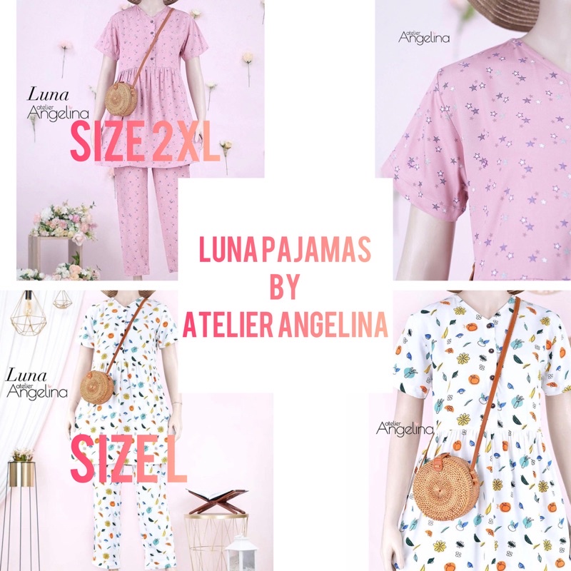 LUNA PAJAMAS BY ATELIER ANGELINA