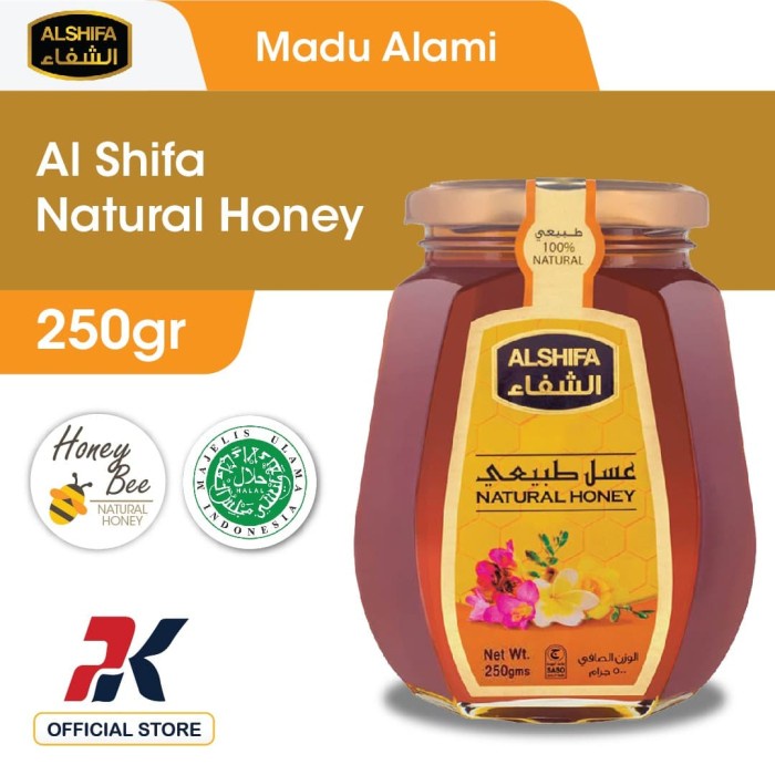 

madu- al shifa natural honey 250 gr -madu.