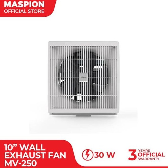 Maspion MV250NEX Kipas Exhaust Fan Dinding 10 inch (25 cm) / Kipas Hexos Dinding