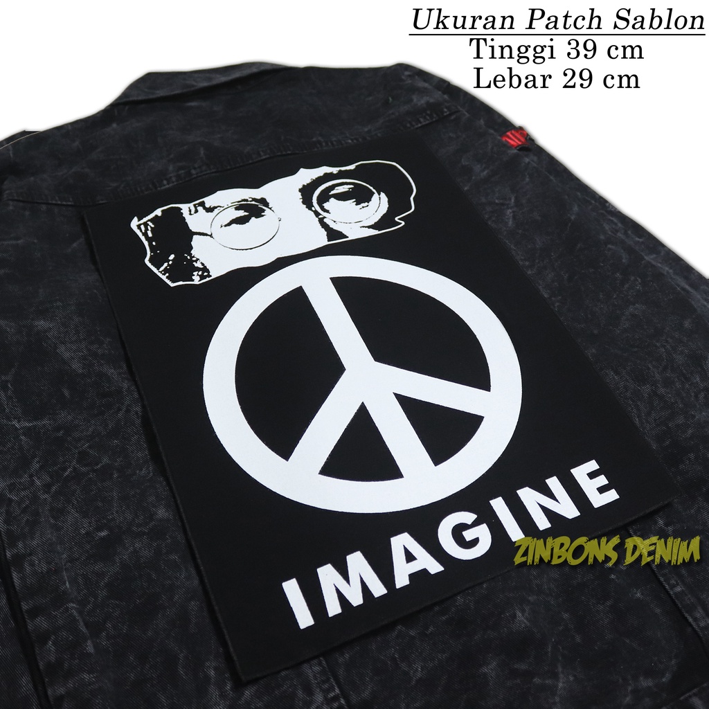 PATCH SABLON JAHIT PUNGGUNG BESAR PATCH BORDIR IMAGINE