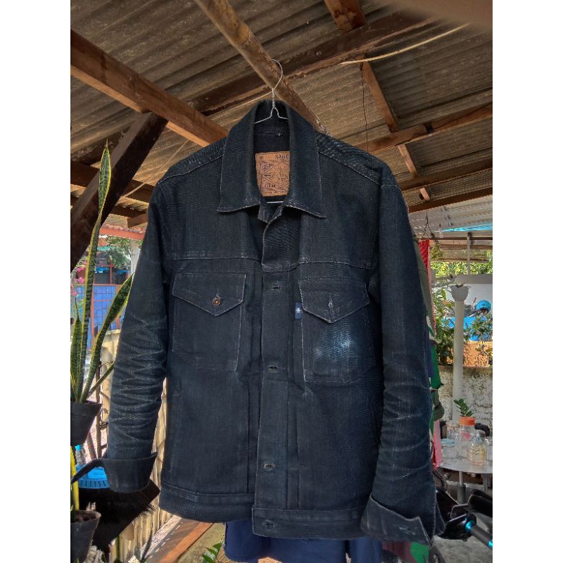 Denim Jacket Sageseesmore Shopee Indonesia