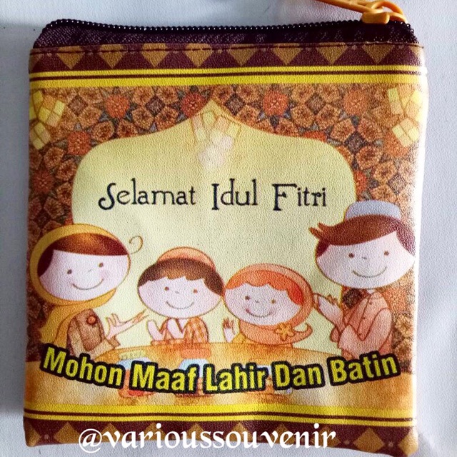 Dompet Lebaran Amplop Idul Fitri 3D Masjid Islami Bulan Ramadhan Eid Mubarak Amplop Fitrah THR Murah