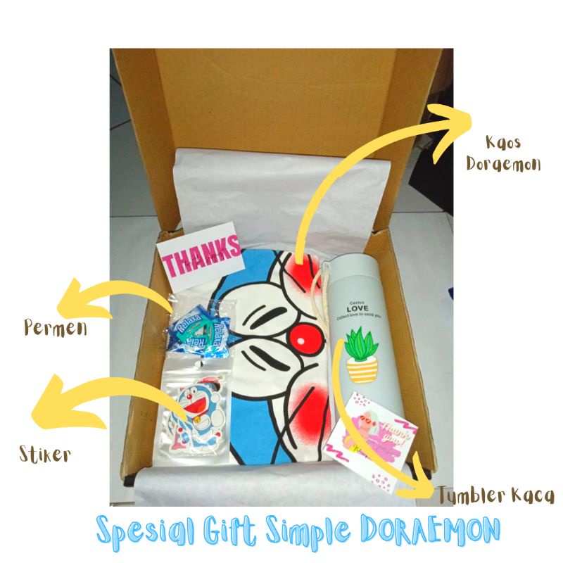 

Spesial Gift DORAEMON SIMPLE / kado Murah / Hampers murah / doraemon