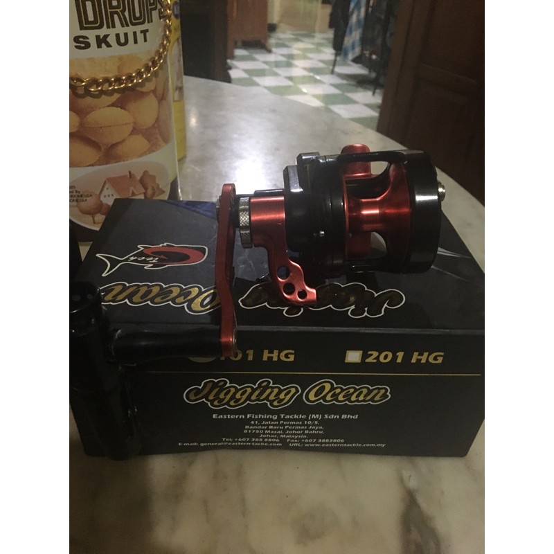 reel G Tech jigging ocean 101 HG