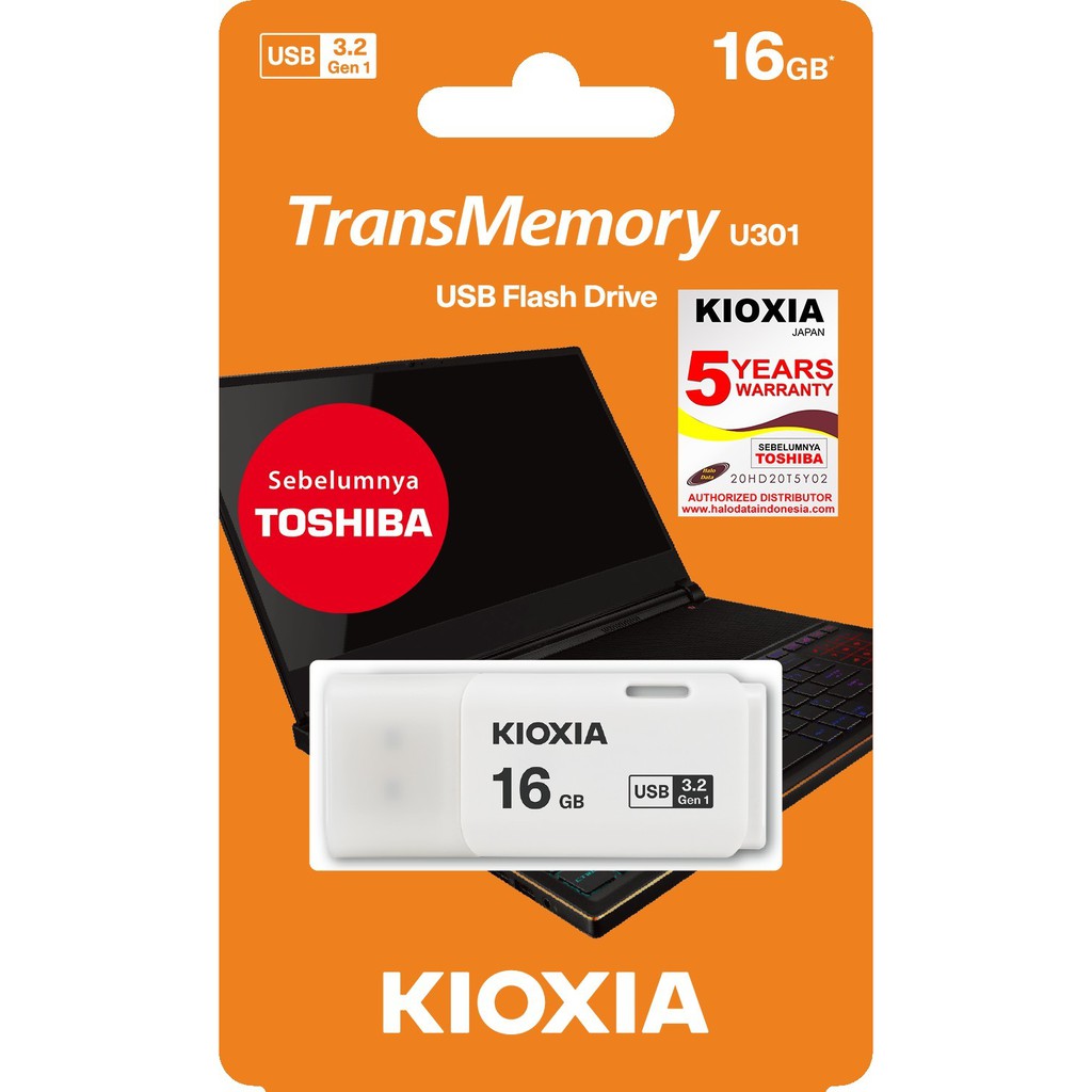 Kioxia U301 USB Flashdisk 16Gb USB 3.2