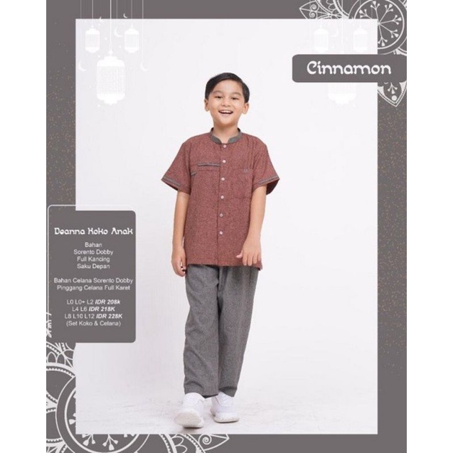 Promo Koko Anak laki laki Sarimbit Nibras Deanna
