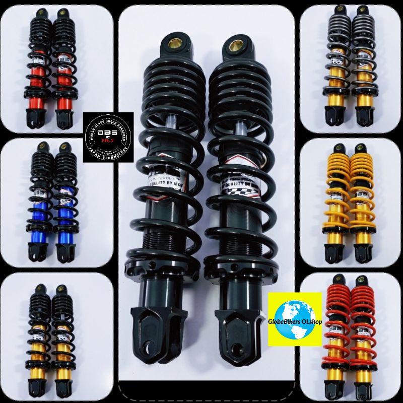 SHOCKBREAKER MOTOR AEROX 155-NUOVO UK-280MM DBS-766 EVOSERIES SKOK NON TABUNG STELAN MODEL SHOCK YSS