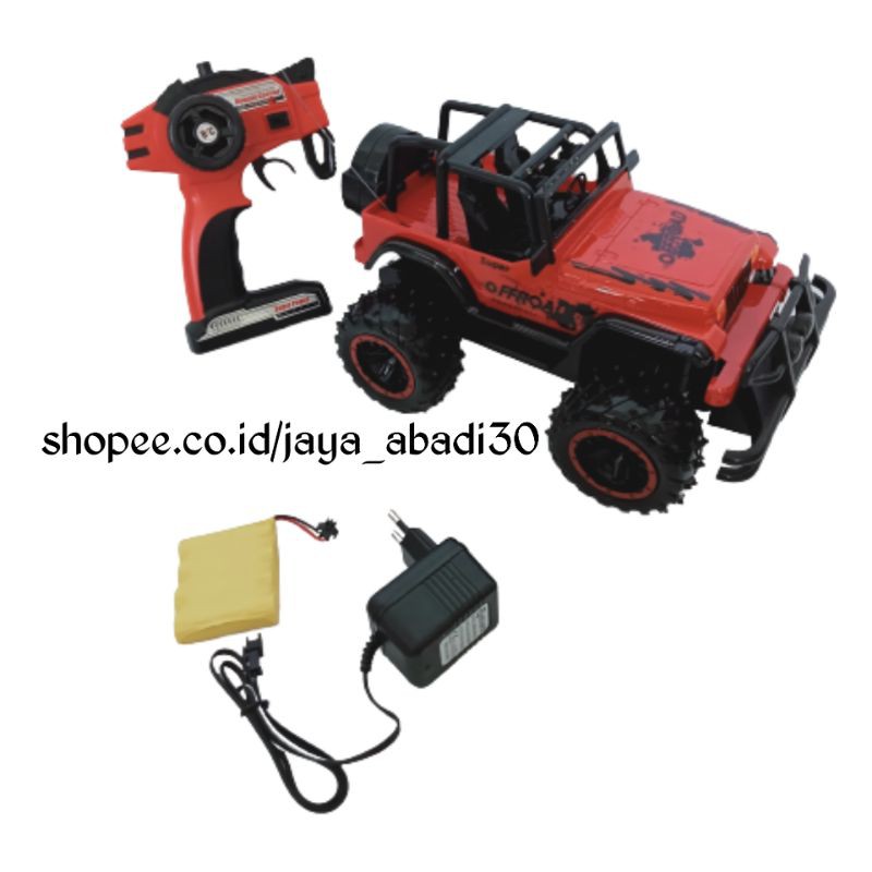 MAINAN MOBIL REMOTE CONTROL JEEP OFF ROAD CRAWLER 1:14 4X4WD 689-323