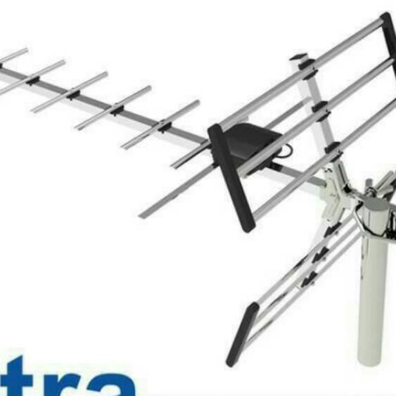 ❋ Intra Antena Antenna Digital Outdoor HM003 HM 003 Luar + Kabel 12M + Jack ☇