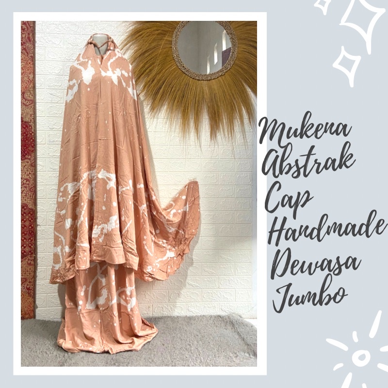 Mukena  super jumbo bahan rayon samitex super tebal dan adem mukena premium cap