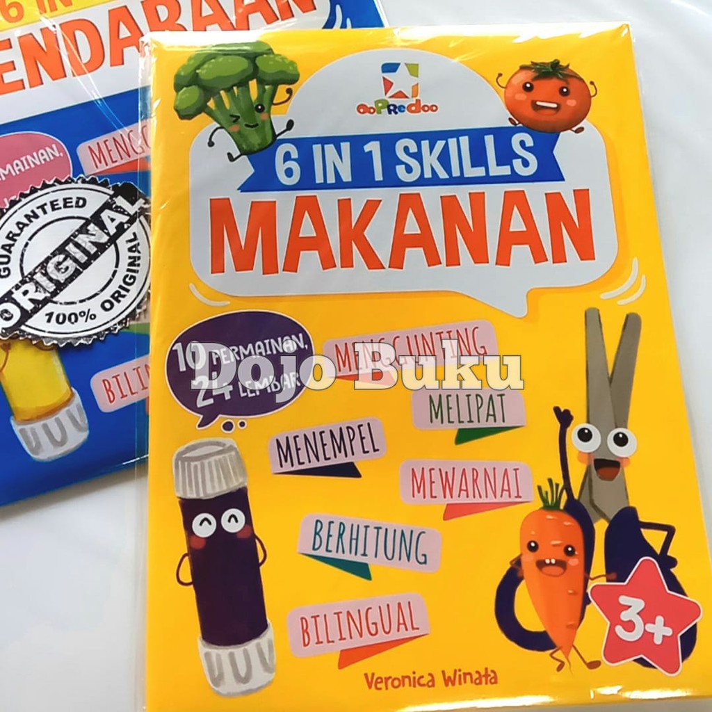 Opredo 6 In 1 Skills: Makanan By Veronica Winata