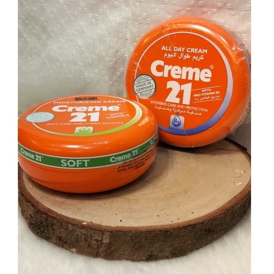 Krim Pelembab Arab Creme 21 Pro Vitamin B5 E All Day Cream &amp; Moisturizing Soft Intensive