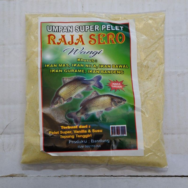 Umpan Super Pelet Raja Sero (Putih)