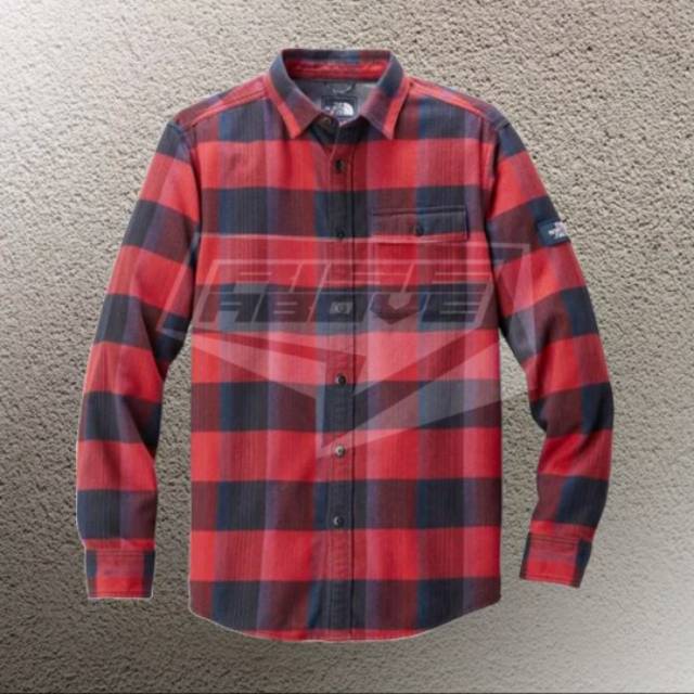 the north face men's stayside plaid shirt