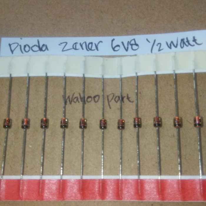 Dioda zener 6v8 1/2 watt