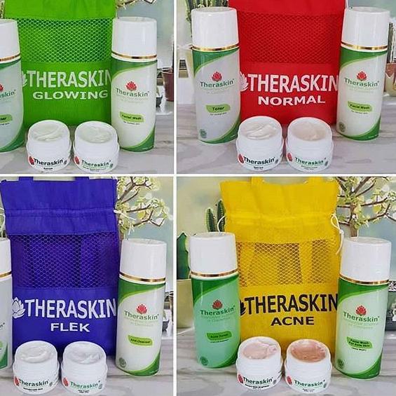 Stars✨ Theraskin Paket Glowing , Acne , Flek , Normal / Skincare Theraskin Original | TERPOPULER | V