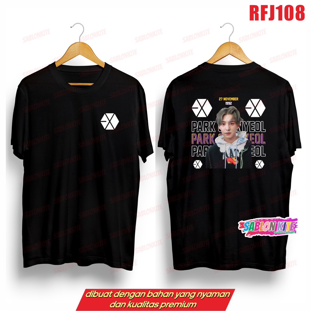 MURAH!!! KAOS EXO PARK CHANYEOL RFJ108 UNISEX