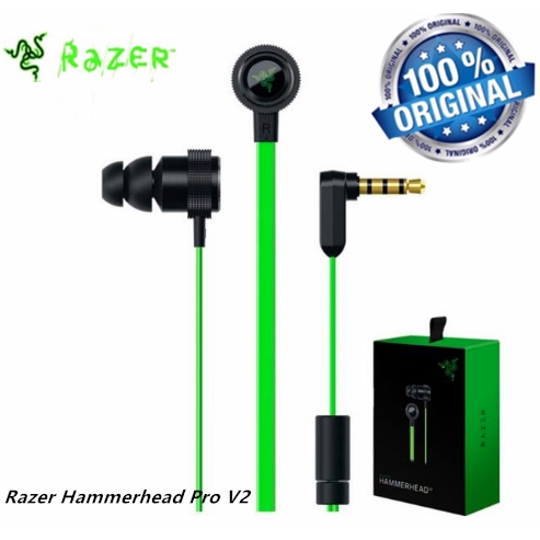 Original Razer Hammerhead Pro V2 Headset Gaming Dengan Mic Shopee Indonesia