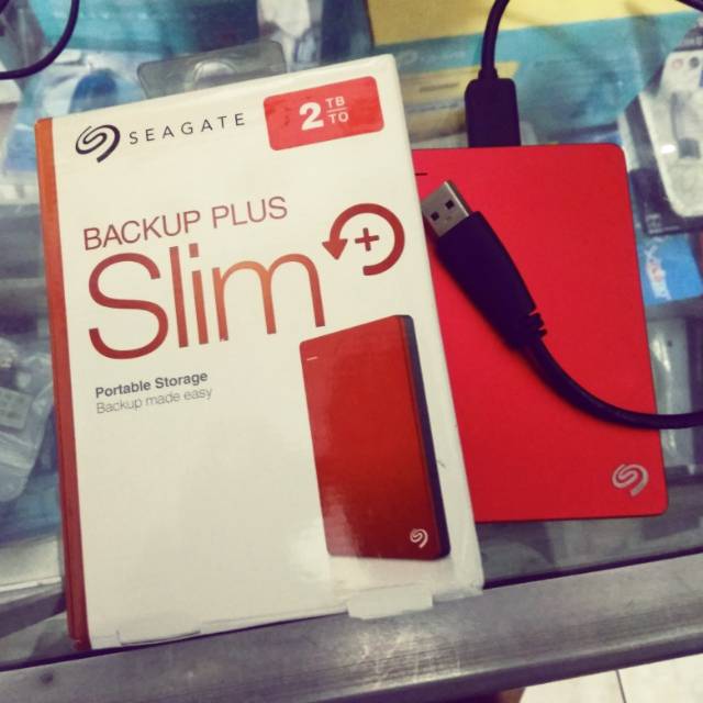 Hardisk Eksternal 500GB USB 3.0 Seagate Merah Berkualitas