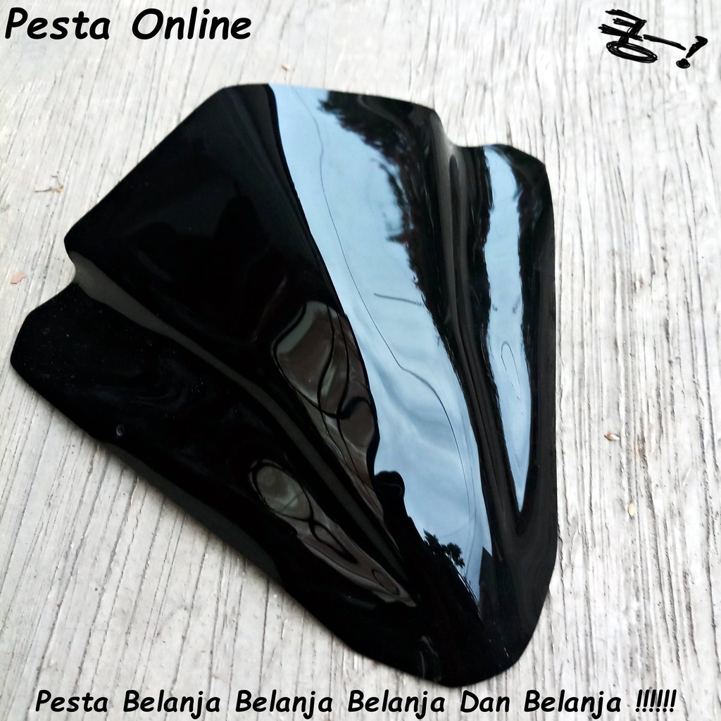 Visor Beat FI 2017 Mika Batok Motor Beat Hitam