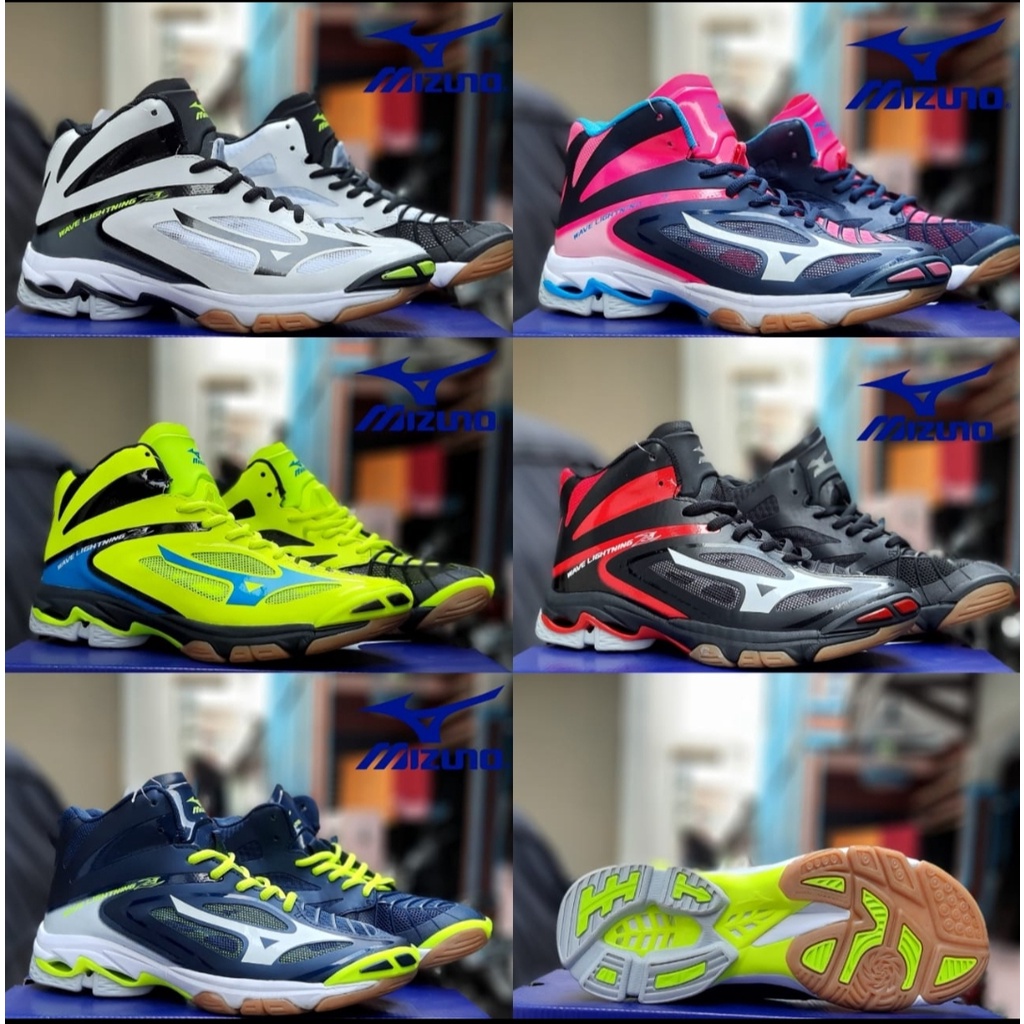 Sepatu Voli Sepatu Volly Mizuno Wlz3 Mid Terbaru / Sepatu Volly Mizuno Wave Lightning Z3 Mid Premium