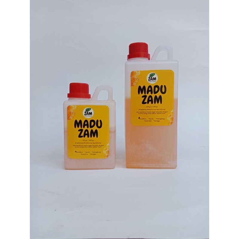

madu zam madu raw multiflora original jombang