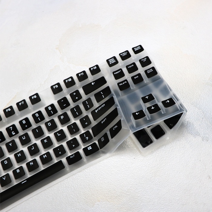 Film Pelindung Keyboard Gaming Mekanik Universal G610 / G810 / G413 Logitech Bahan Silikon Anti Debu (ZXL)