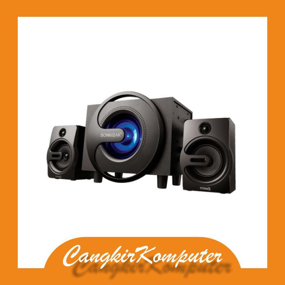 12 SONICGEAR Titan 5 BTMI Bluetooth Speaker Aktive Stereo 2.1 System