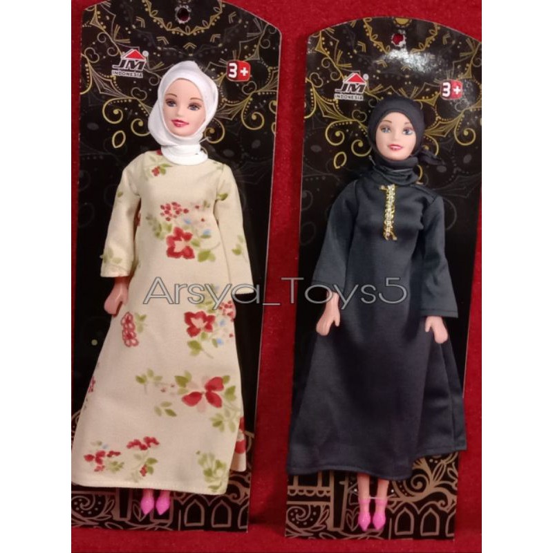 Mainan Anak Perempuan Boneka Hijab Mega Fashion Muslim 03011