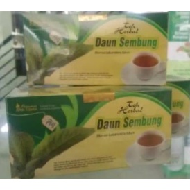 Teh Celup Sembung Obat herbal khasiat ampuh teh daun sembung original tazakka alami tanpa efek samping berkualitas asli 100% herbal