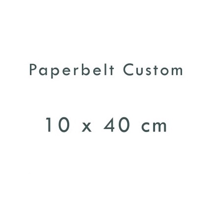 

Paperbelt Custom Cetak Logo Panjang Belt