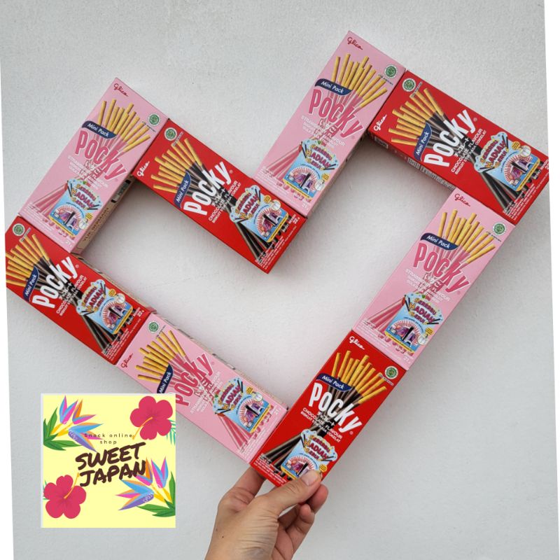 POCKY VIRAL BENTUK LOVE 8 PCS