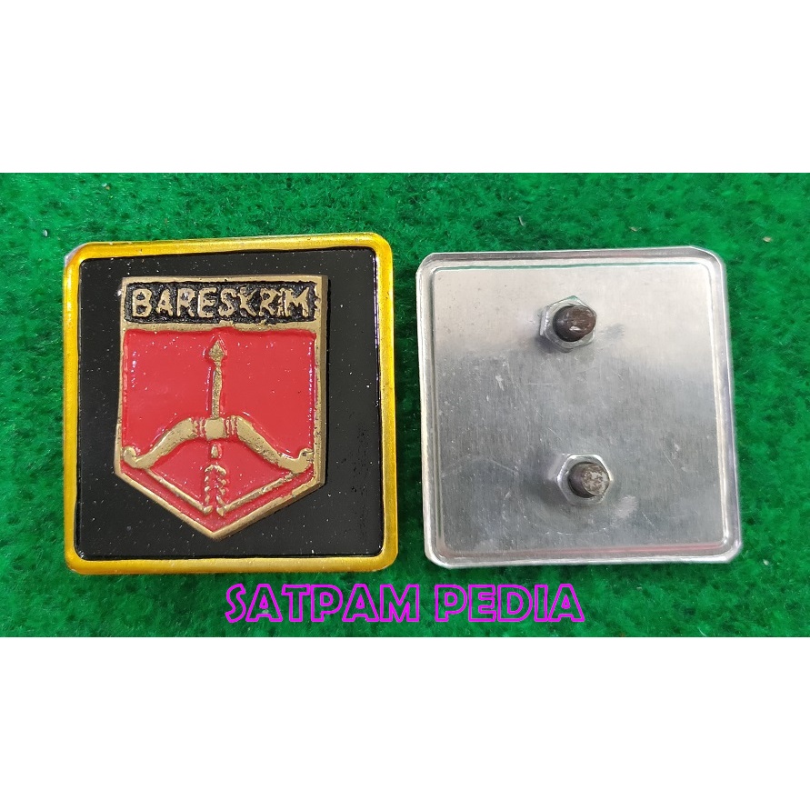 Emblem Plat Kendaraan Bareskrim - Emblem Plat Mobil Bareskrim